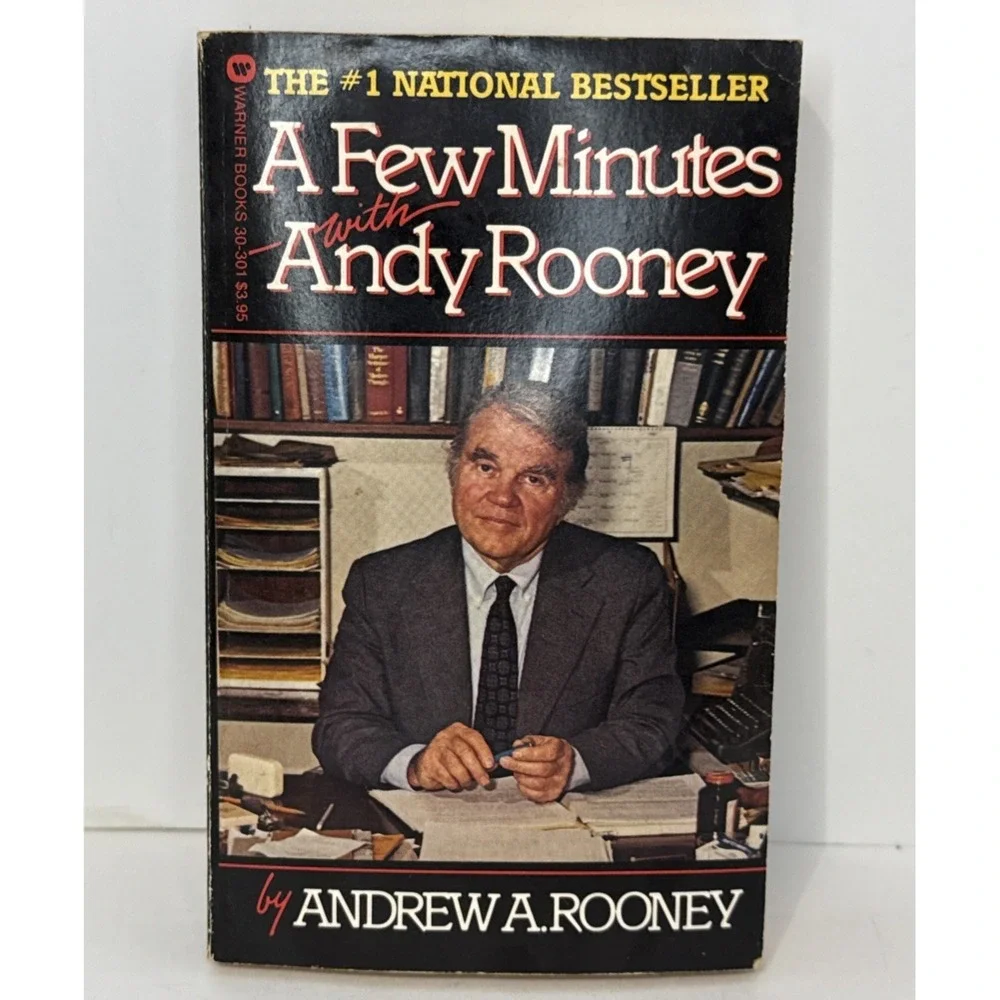 A Few Minutes With Andy Rooney by Andrew A. Rooney Paperback Book